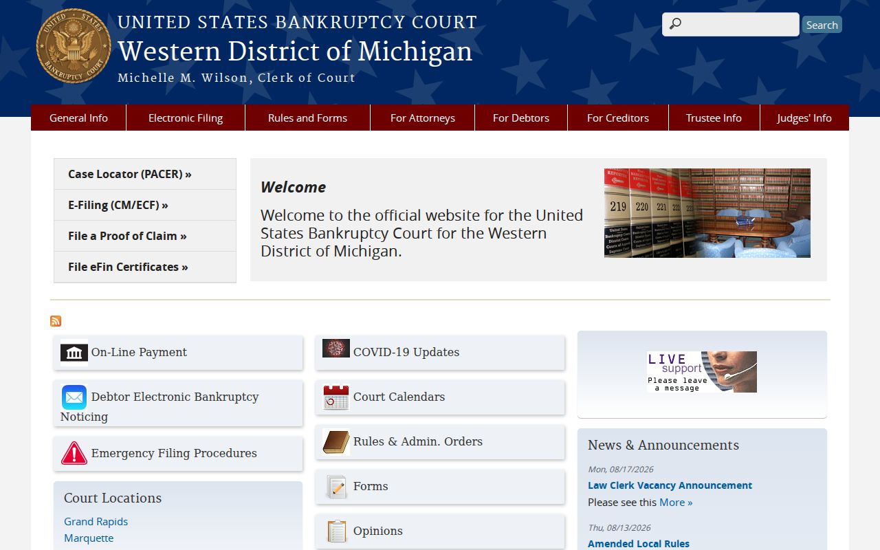 Alger civil court docket bankruptcy court records source
